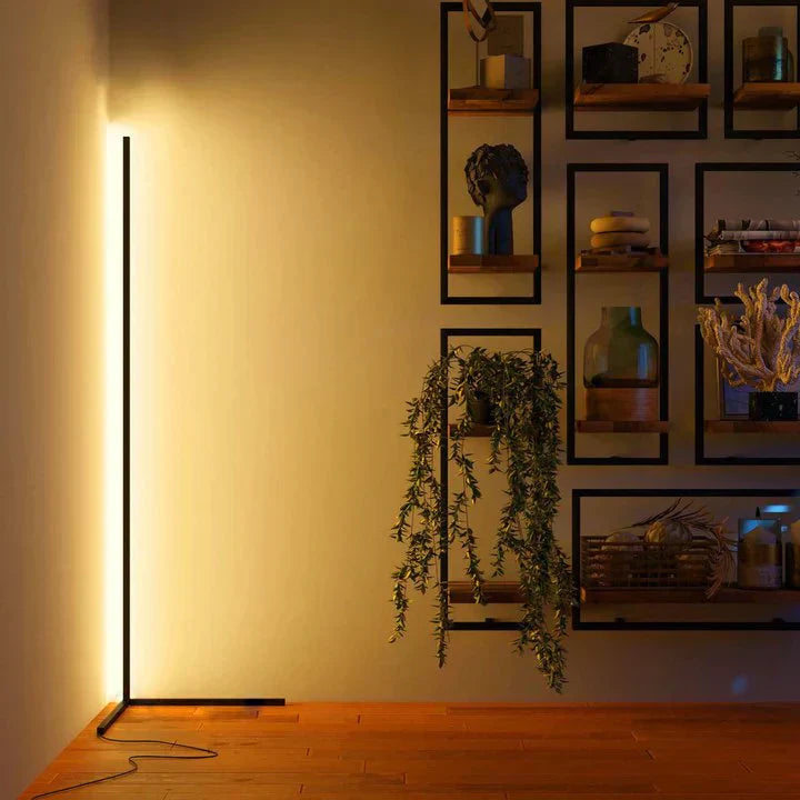CosyLicht Minimalistische LED Stehlampe – Eleganz für Ihr Zuhause