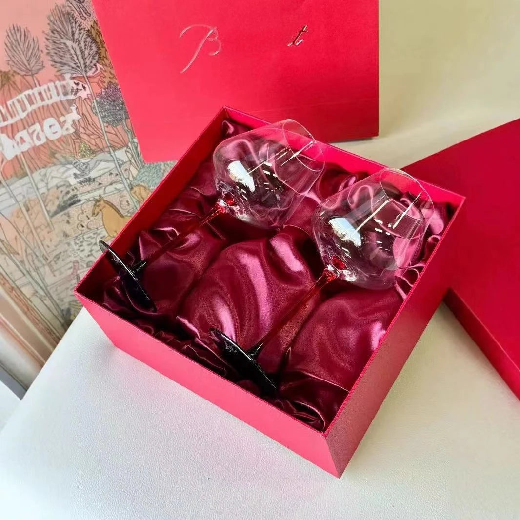 Roselune | Weingläser Set – Elegante Kristallgläser für Rotwein im Geschenkset 1
