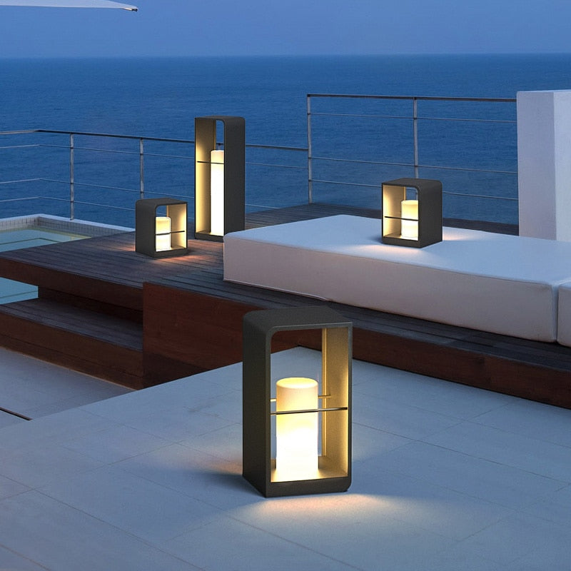 Hochwertige Solar Gartenlampe mit IP65 Schutz – Edelstahl & Aluminium, Automatischer Sensor-3