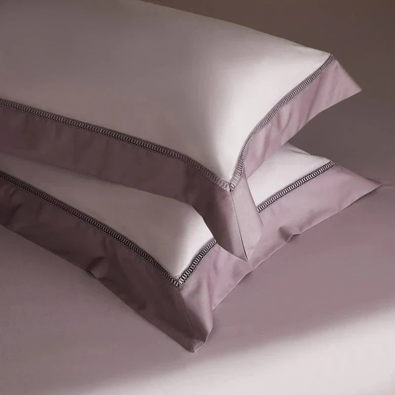 Mystique Mauve – Bettwäsche-Set aus ägyptischer Baumwolle