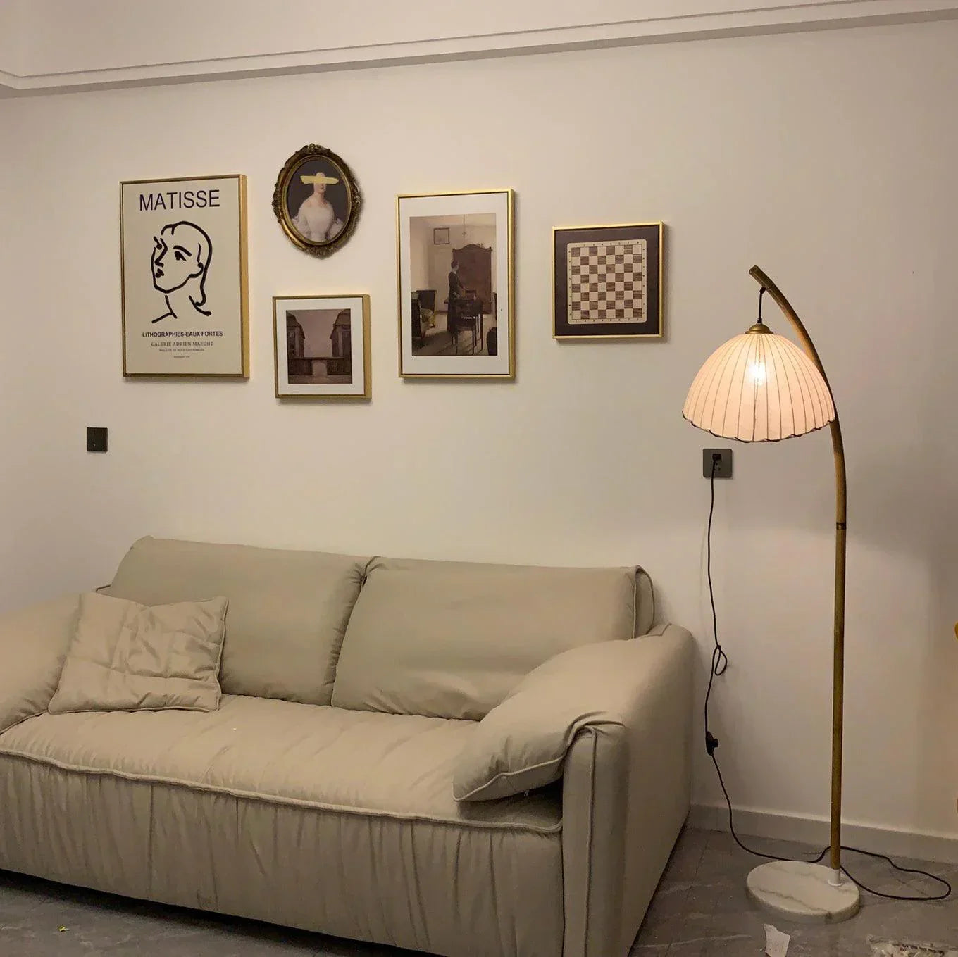 Elegante Japanische Bambus-Design-Stehlampe von Glammzee – Der perfekte Akzent für Ihr Zuhause