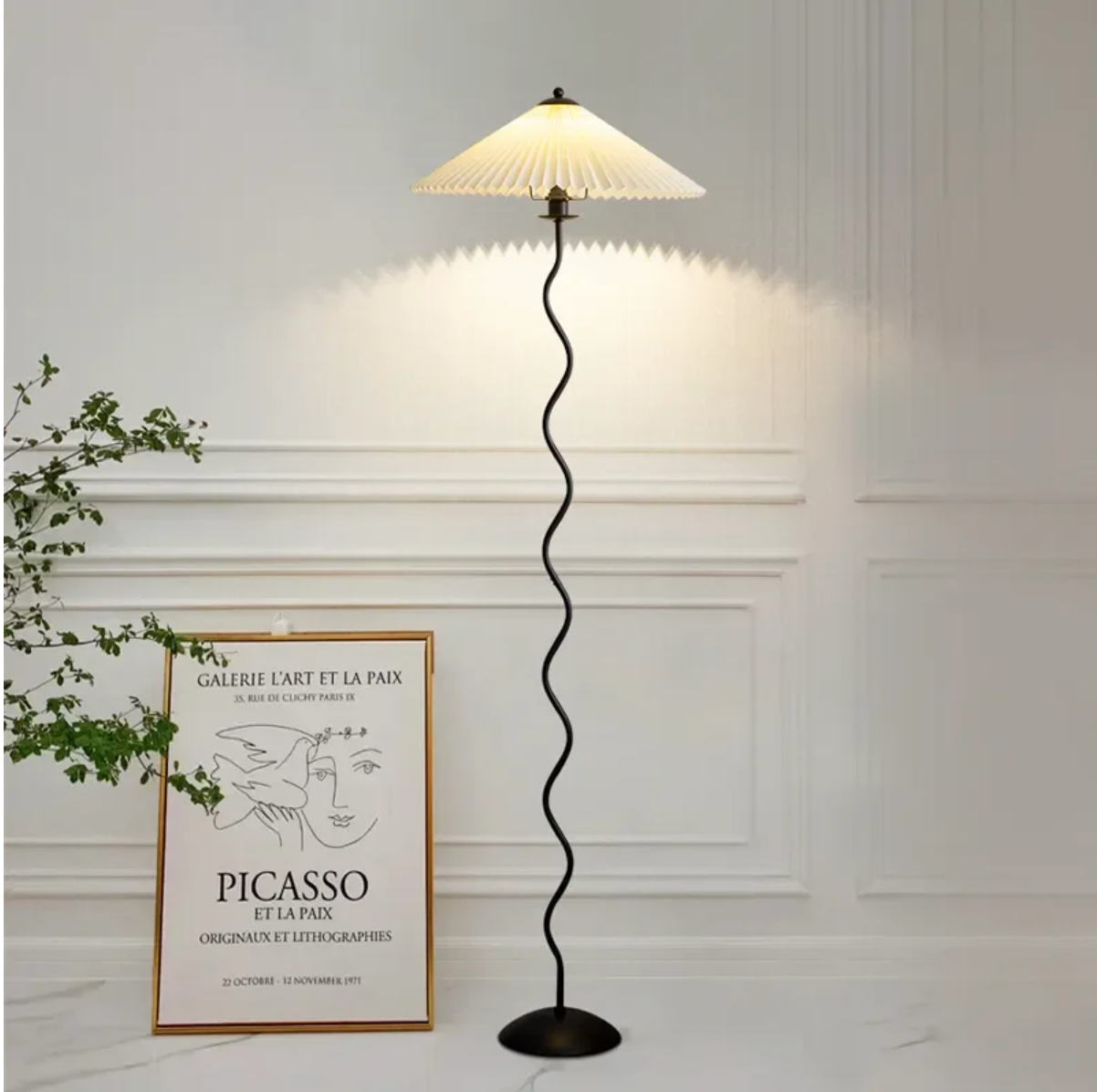 Gala Luxe Elegante Tisch- und Stehlampe für ein stilvolles Ambiente