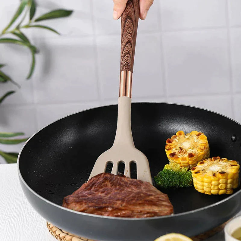 Silicor | Küchenset – 10-teilig, Hitzebeständig und Ergonomisch für Stilvolles Kochen 3