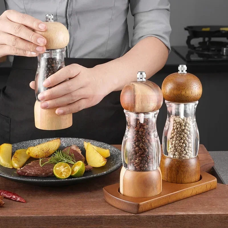 SpiceSmith | Manuelle Keramik-Mühlen für Salz und Pfeffer - Set mit 2 Teilen kitchen ware