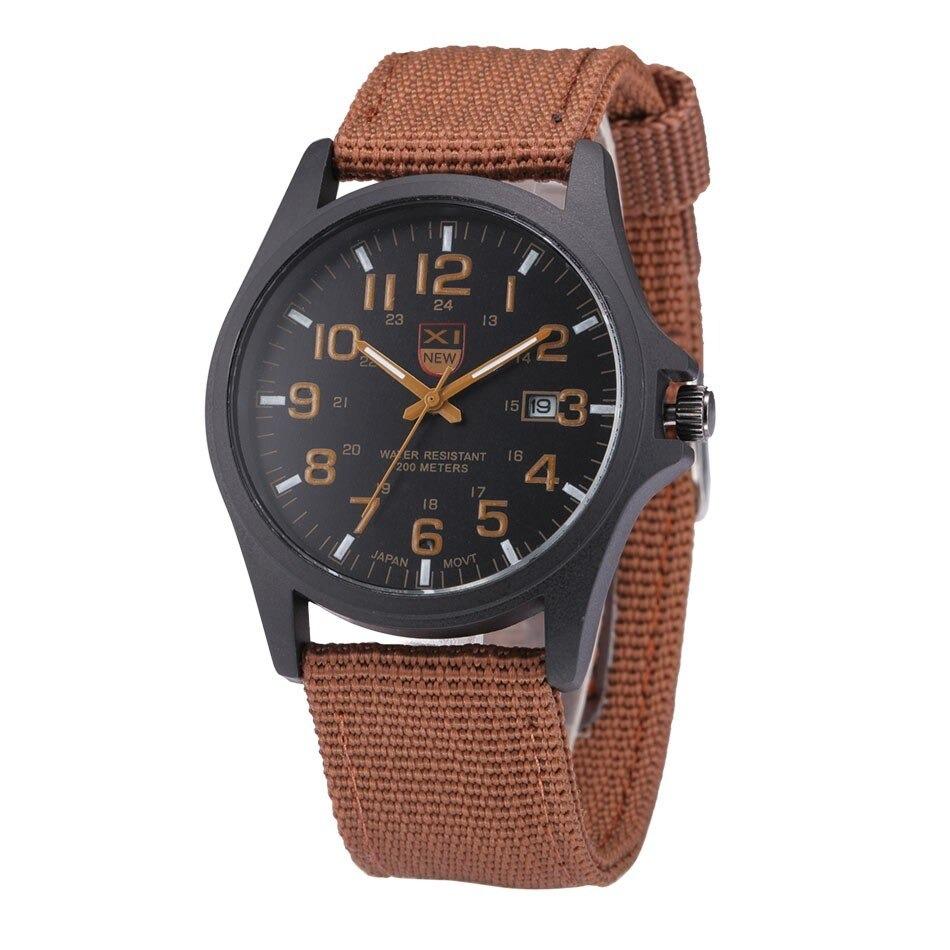 Taktor | Herrenuhr – Robuste Militär-Armbanduhr mit Wasserbeständigkeit und Stoppuhr 4