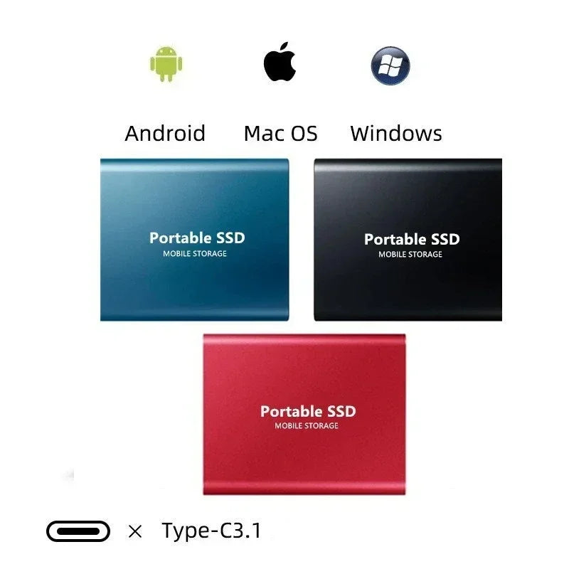 Velocis | Tragbare SSD – Hohe Geschwindigkeit bis zu 1050MB/s für Datenspeicherung 4