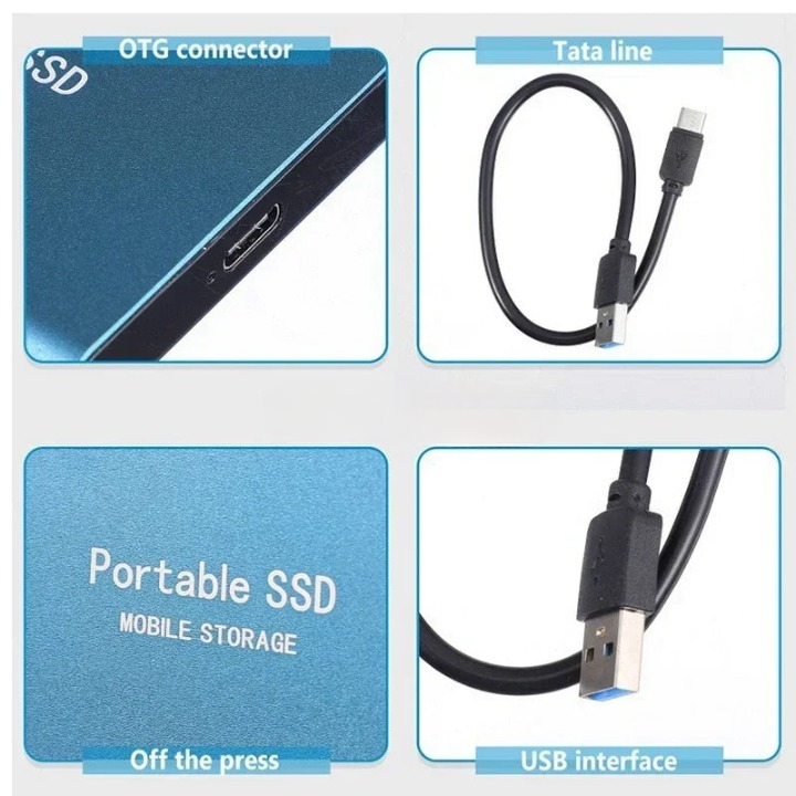 Velocis | Tragbare SSD – Hohe Geschwindigkeit bis zu 1050MB/s für Datenspeicherung 6