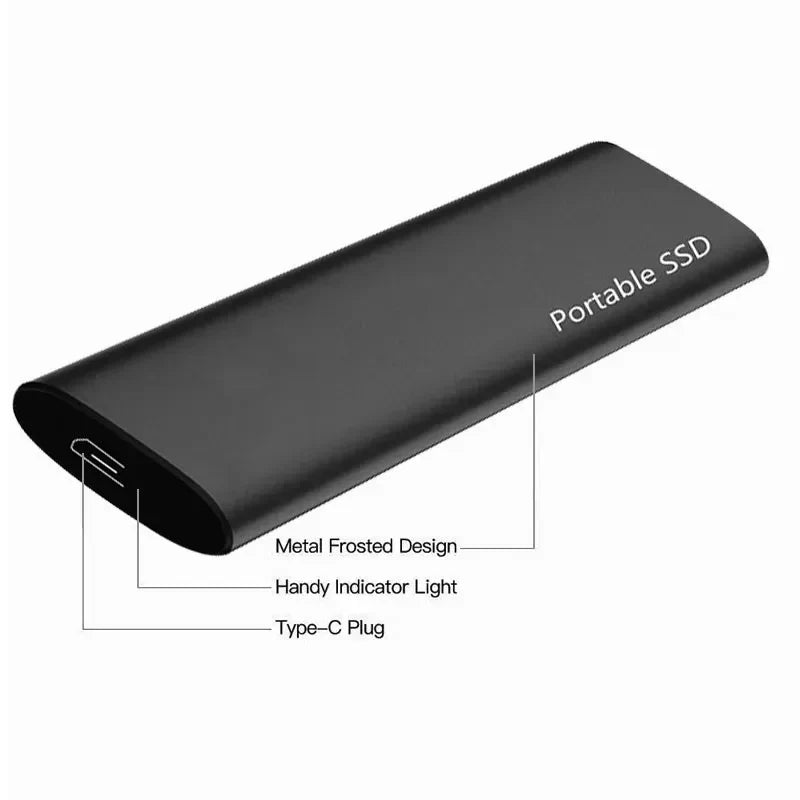 Velocita | Externe SSD Festplatte – 4TB Ultra Dünn mit USB 3.1 Typ-C für Mobile Nutzung 1