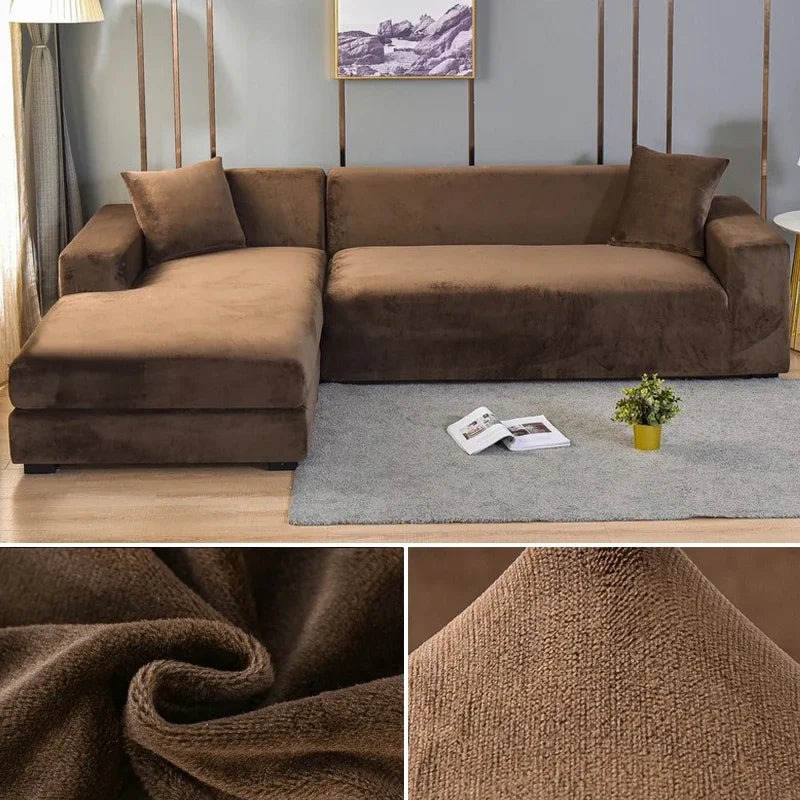 Veloria | Sofabezug – Luxuriöser Stretch-Samt für perfekten Schutz und eleganten Look 21