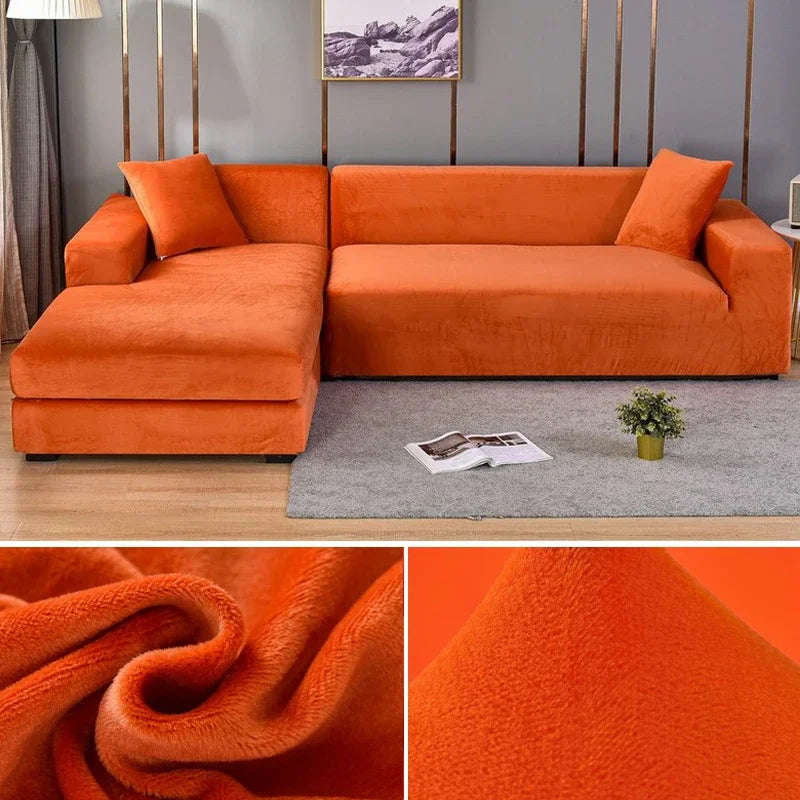 Veloria | Sofabezug – Luxuriöser Stretch-Samt für perfekten Schutz und eleganten Look 25