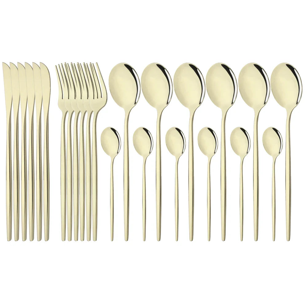Vittoria | Besteckset Schwarz – Elegantes Edelstahl für jeden Anlass 10