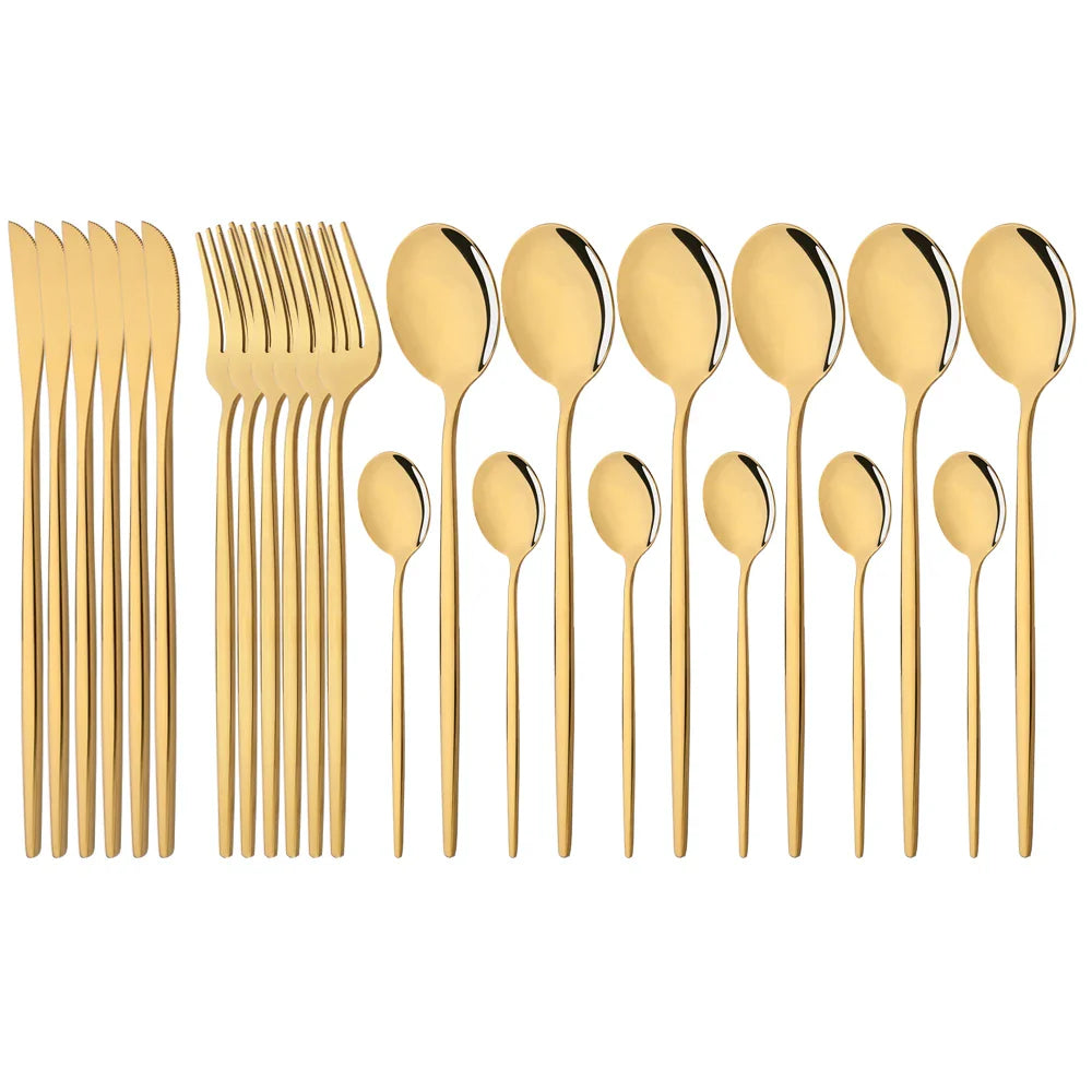 Vittoria | Besteckset Schwarz – Elegantes Edelstahl für jeden Anlass 12