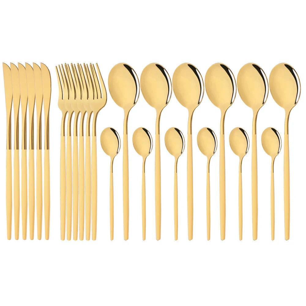 Vittoria | Besteckset Schwarz – Elegantes Edelstahl für jeden Anlass 14