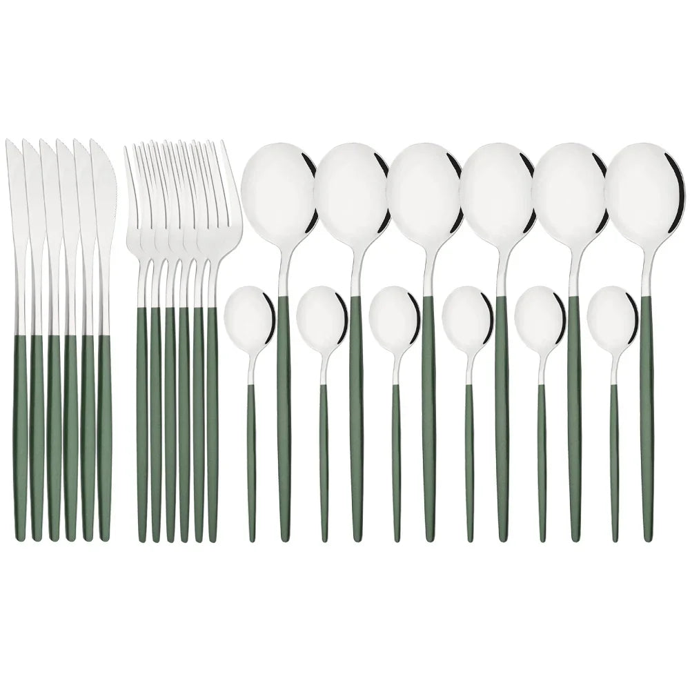 Vittoria | Besteckset Schwarz – Elegantes Edelstahl für jeden Anlass 22