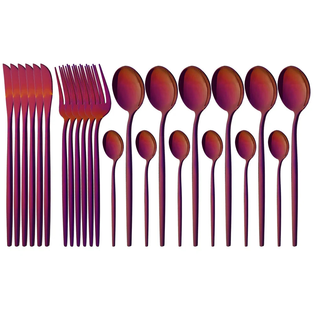 Vittoria | Besteckset Schwarz – Elegantes Edelstahl für jeden Anlass 25