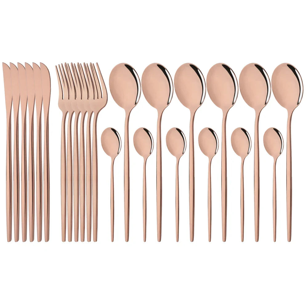 Vittoria | Besteckset Schwarz – Elegantes Edelstahl für jeden Anlass 27