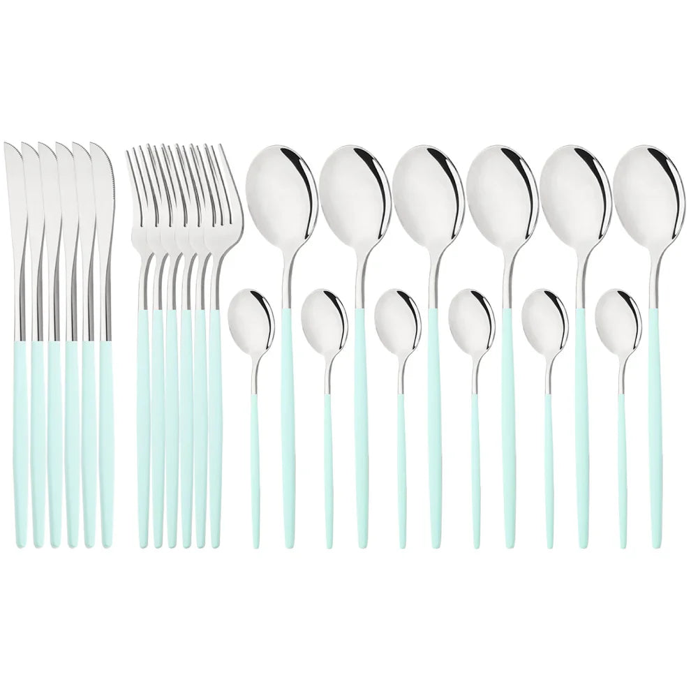 Vittoria | Besteckset Schwarz – Elegantes Edelstahl für jeden Anlass 32