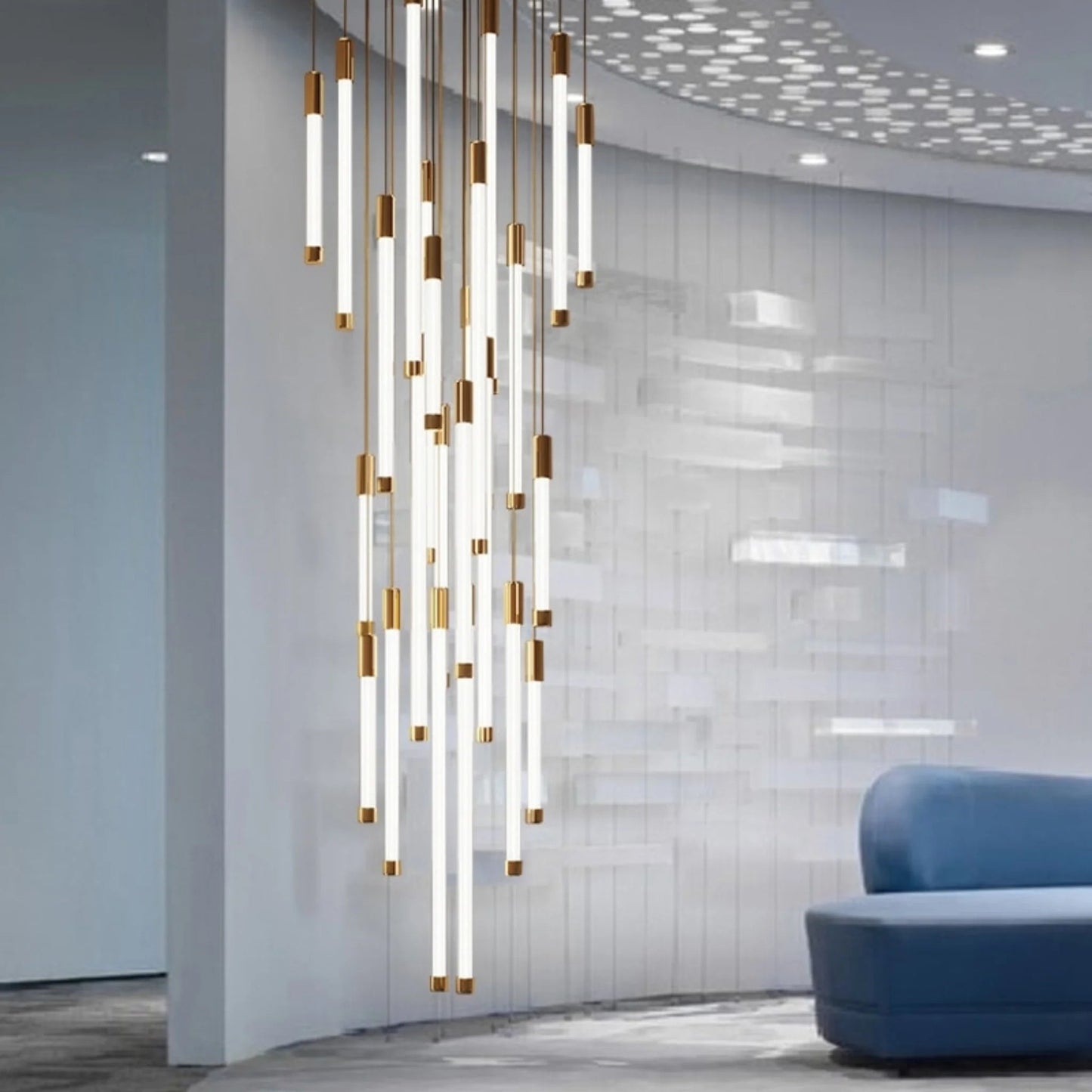 Vittorio | Moderner Kronleuchter – Elegantes Gold Design mit LED 6