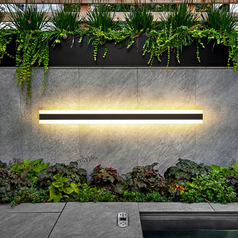VistaBeam LED-Außenwandleuchte | Dimmbar & IP65 Wasserdicht – Moderne Wandlampe mit energieeffizienter LED für Haus, Garten & Terrasse