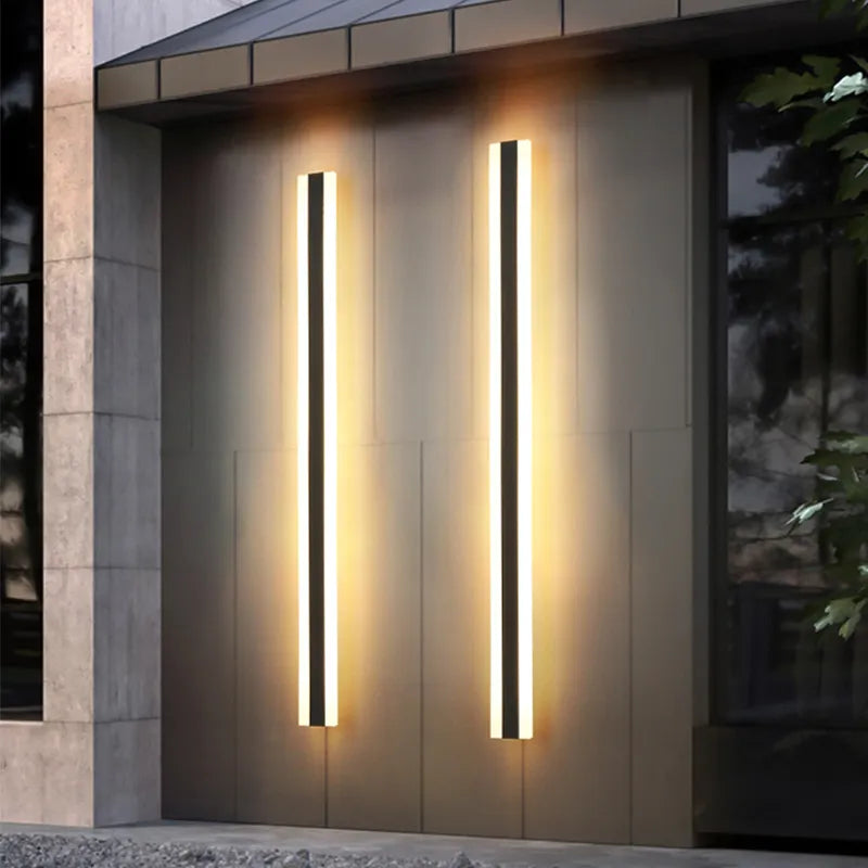 LumiVista | Nachhaltige und Stilvolle LED-Wandleuchte für den Außenbereich