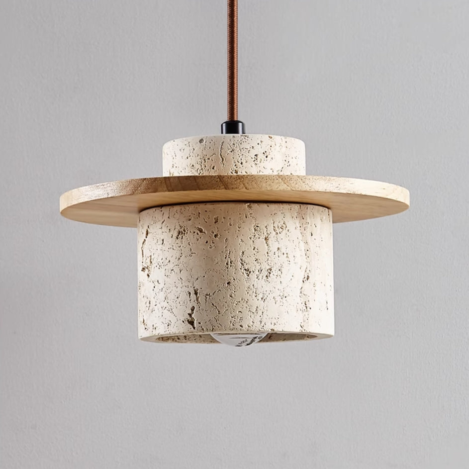 StoneCascade | Hängelampe - Eleganz in natürlichem Design