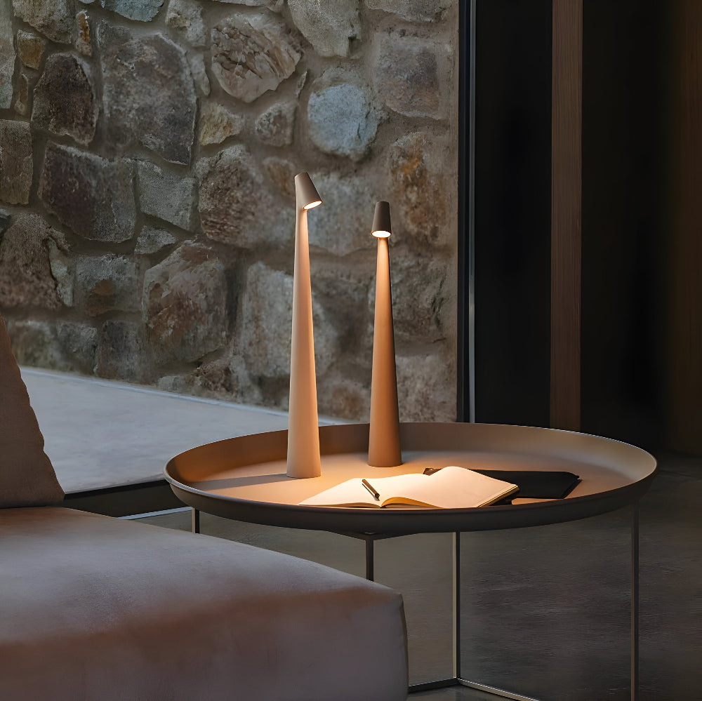 Zenora | Kabellose Tischlampe – Dimmbar mit Modernem Design und Touch-Steuerung 10