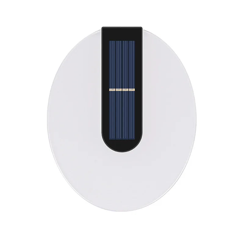 AcrylEdge | Elegante solarbetriebene Außenwandleuchte