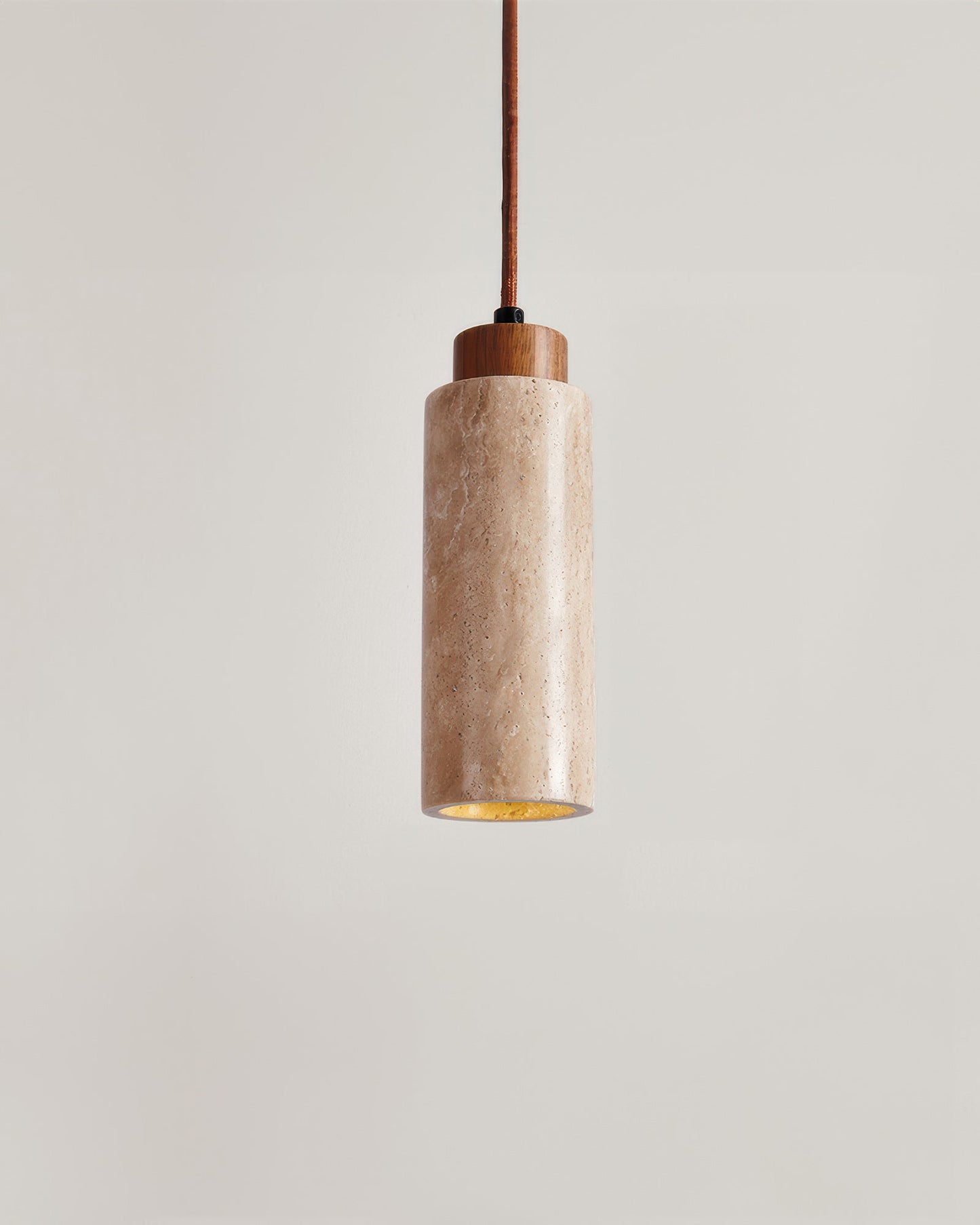 Beruhigende Stein-Harmonie Wabi-Sabi Pendelleuchte