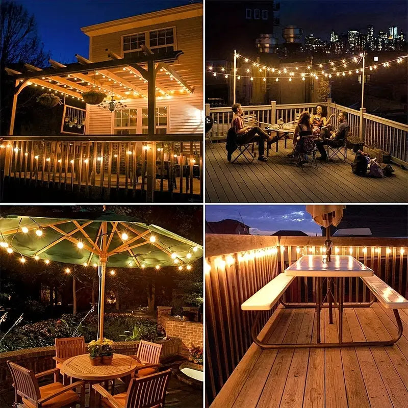 VintageLume | Elegante multifunktionale Gartenbeleuchtung mit Retro-Charme