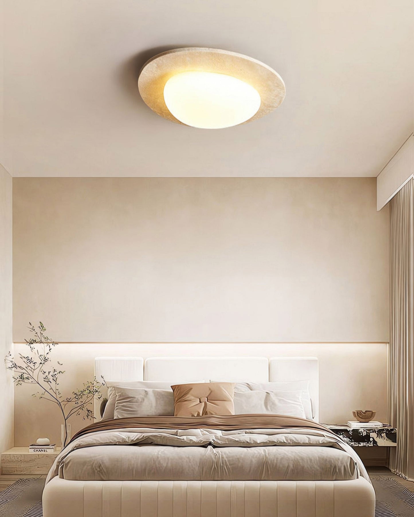 ZenAura | Deckenleuchte – Minimalistische Eleganz inspiriert vom Wabi-Sabi-Stil