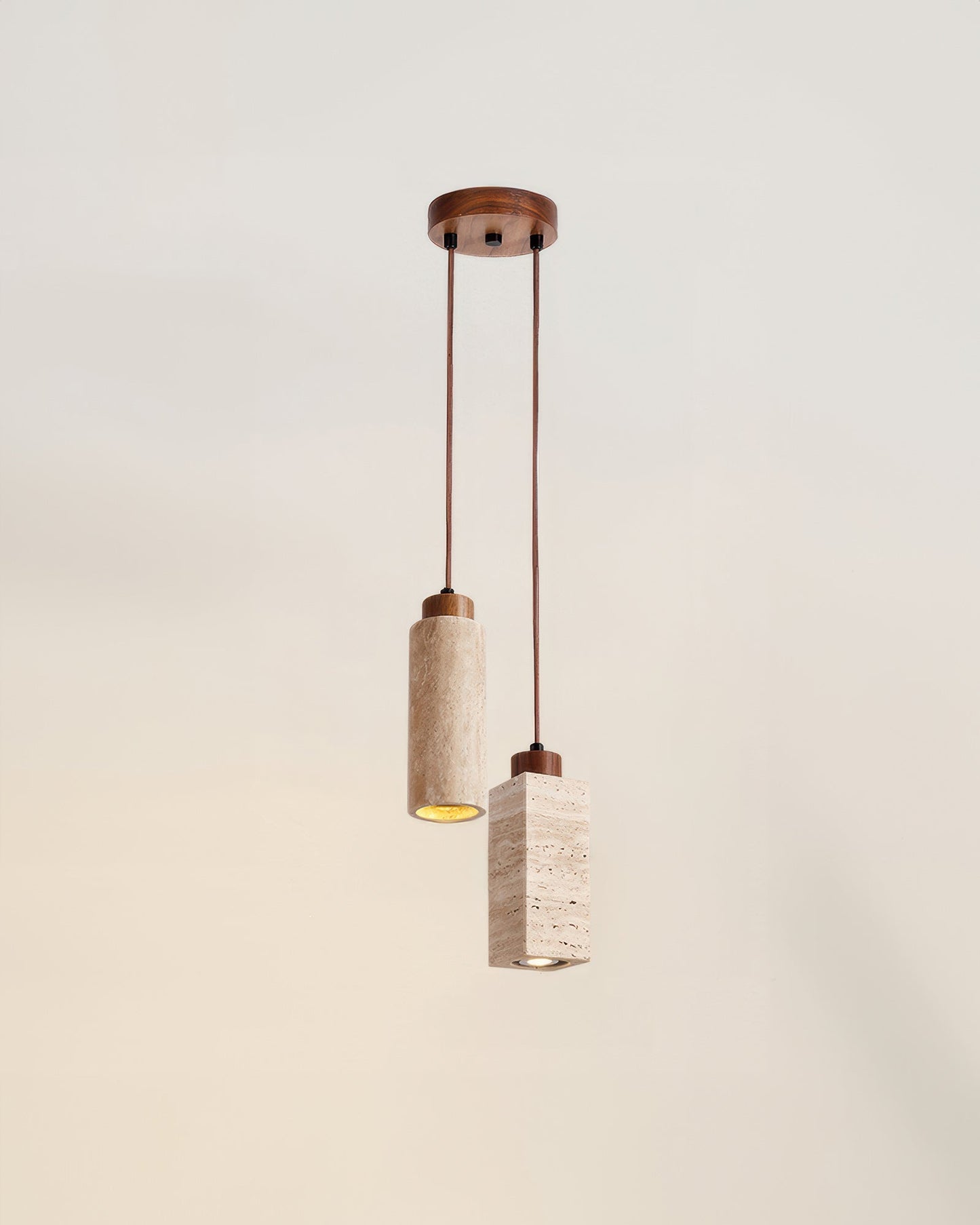 Beruhigende Stein-Harmonie Wabi-Sabi Pendelleuchte