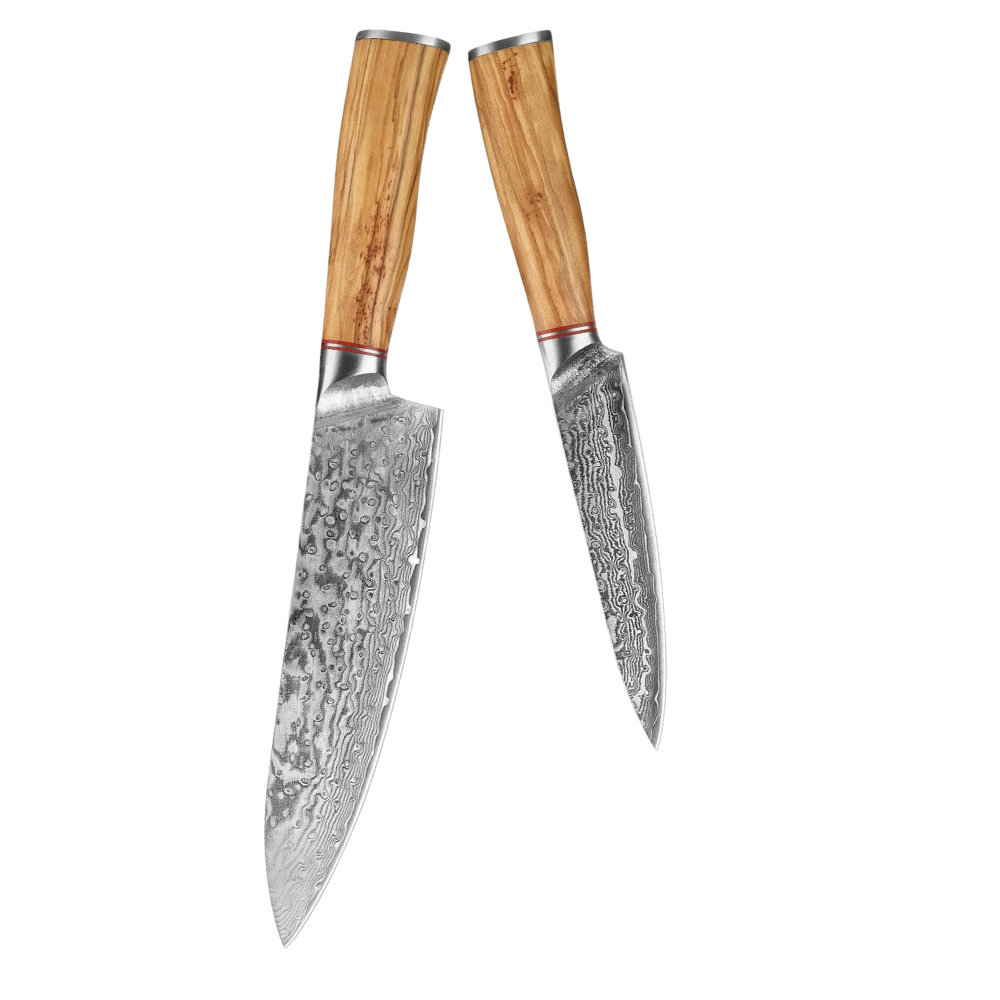 Damastor | Damastmesser-Set – Ultra-scharfe Klingen aus Premium-Damaststahl