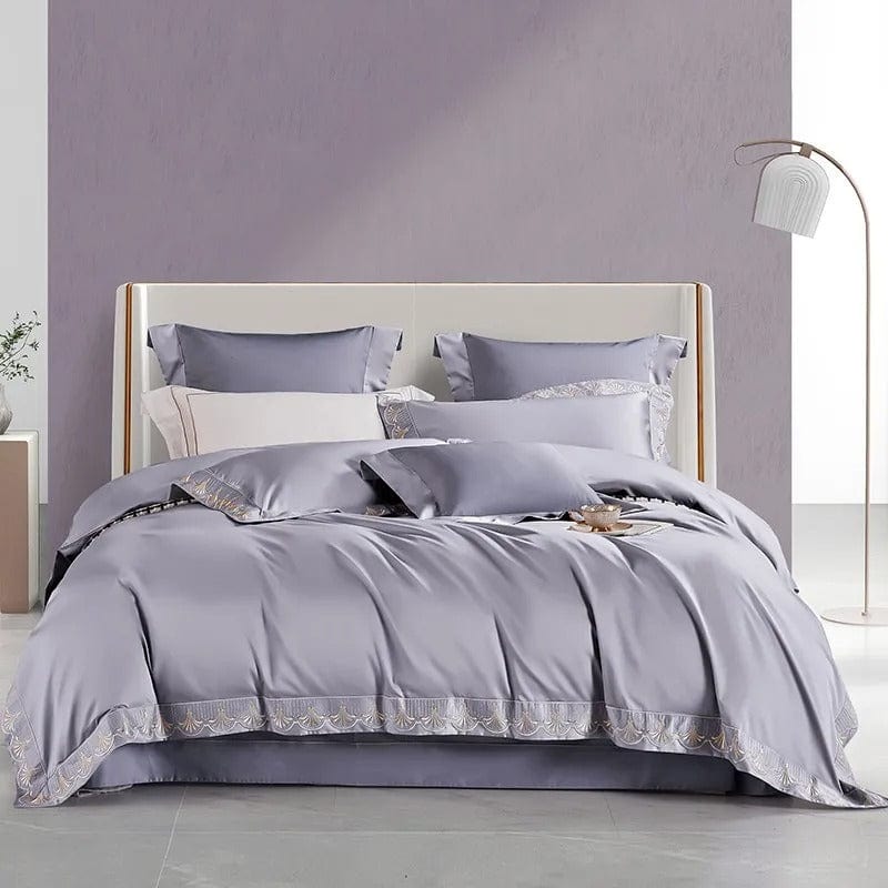 Luxxe Grey – Bettwäsche-Set aus ägyptischer Baumwolle