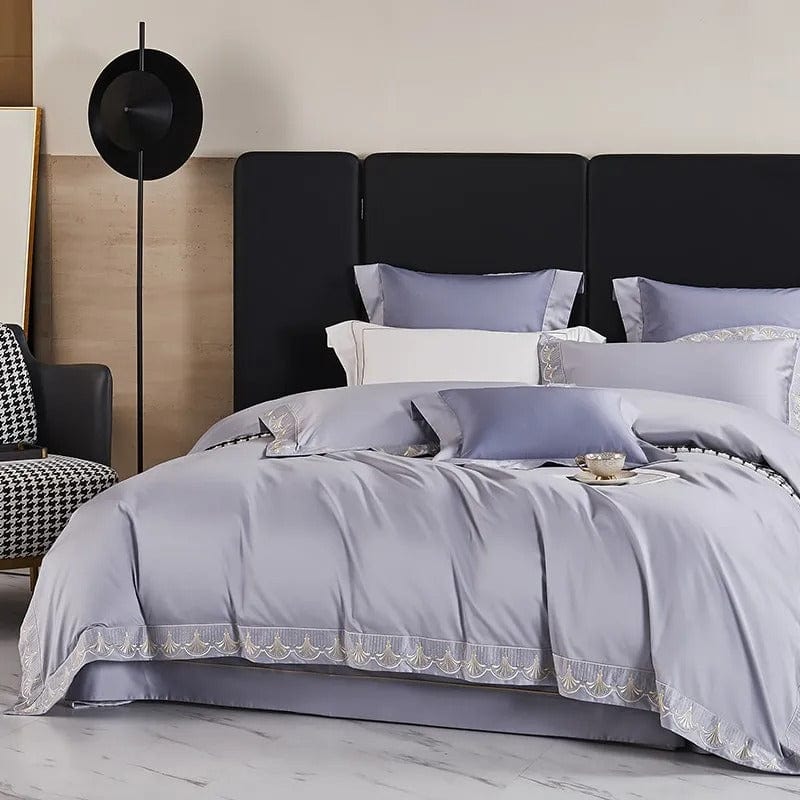 Luxxe Grey – Bettwäsche-Set aus ägyptischer Baumwolle