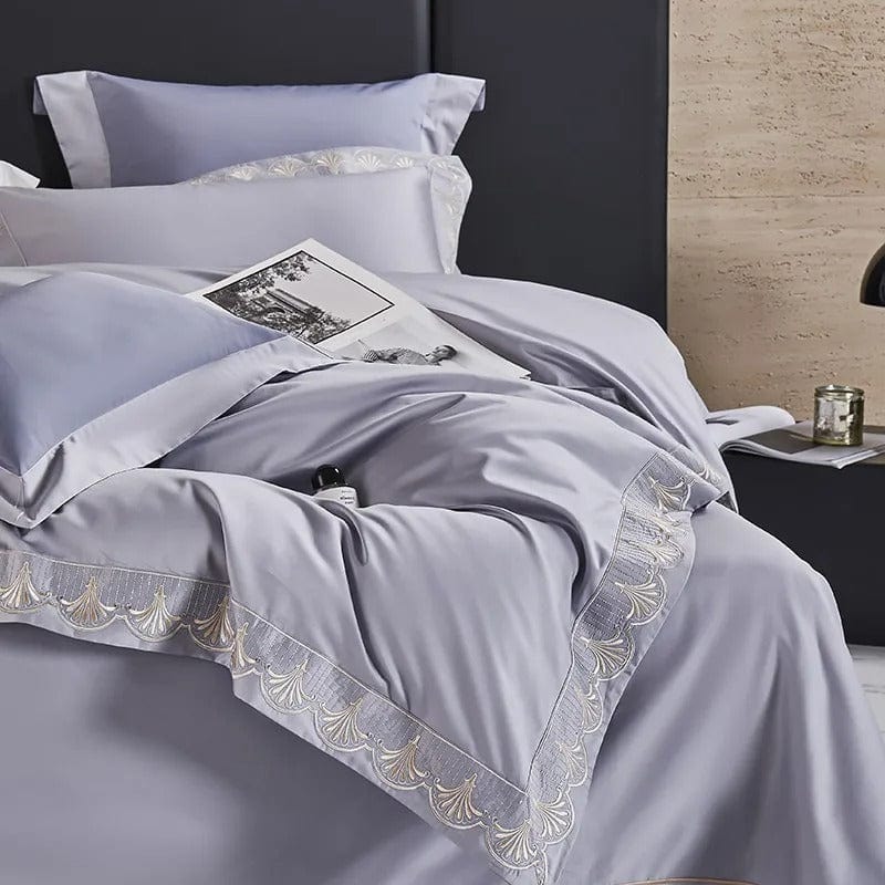 Luxxe Grey – Bettwäsche-Set aus ägyptischer Baumwolle