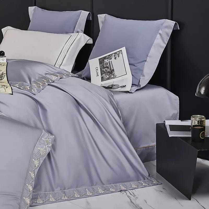 Luxxe Grey – Bettwäsche-Set aus ägyptischer Baumwolle