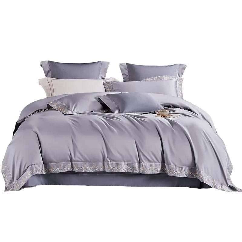 Luxxe Grey – Bettwäsche-Set aus ägyptischer Baumwolle