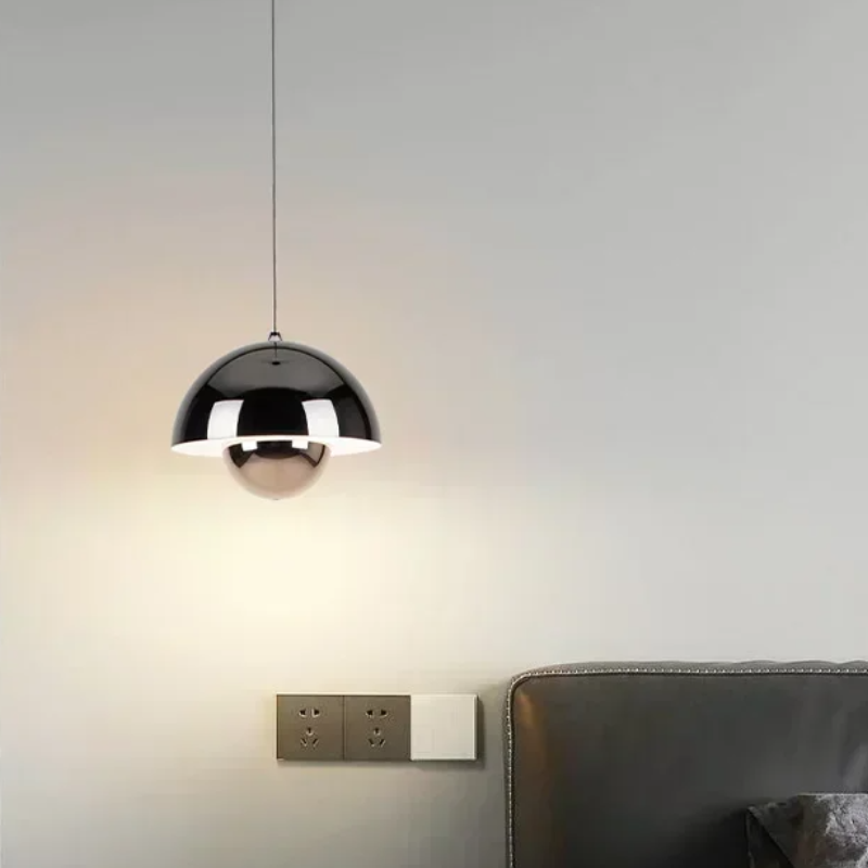 AuroraLicht V8 | LED-Hängelampe – Moderne Minimalistische Pendelleuchte, Größen D23/D40 cm