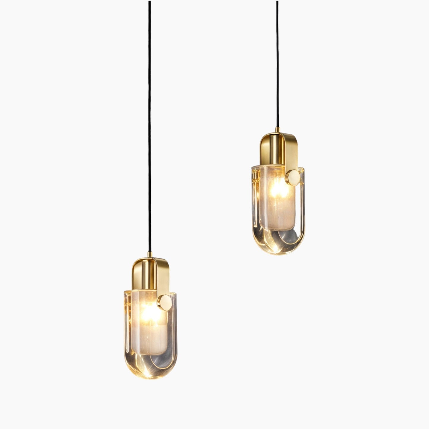 CrystalLume | Oval – Elegante Kristall-Pendelleuchte
