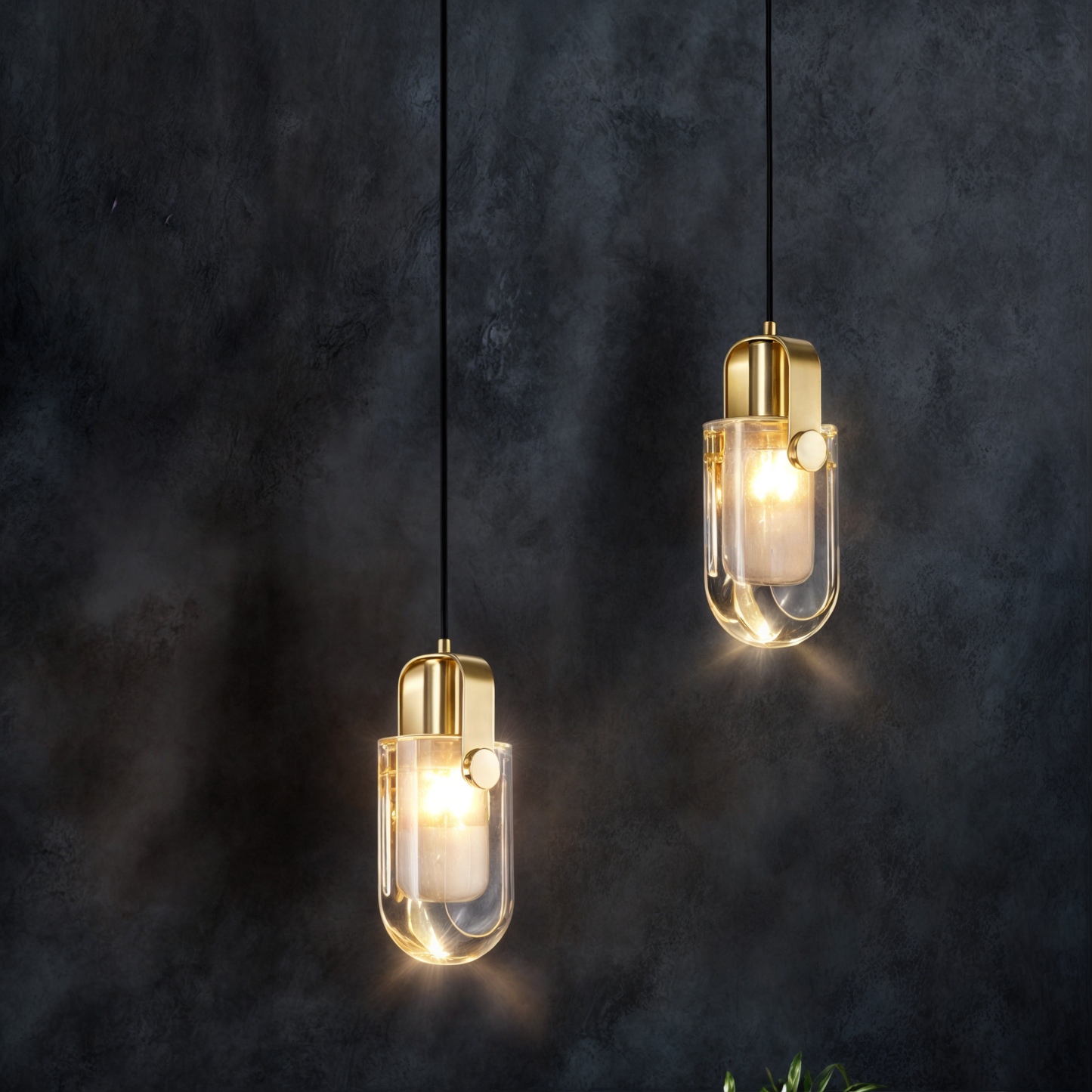 CrystalLume | Oval – Elegante Kristall-Pendelleuchte