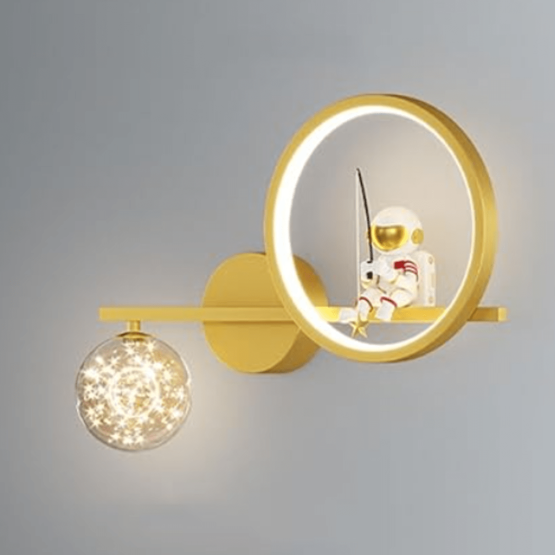 GalaxyPilot | Die Astronauten-Wandleuchte für fantasievolle Räume