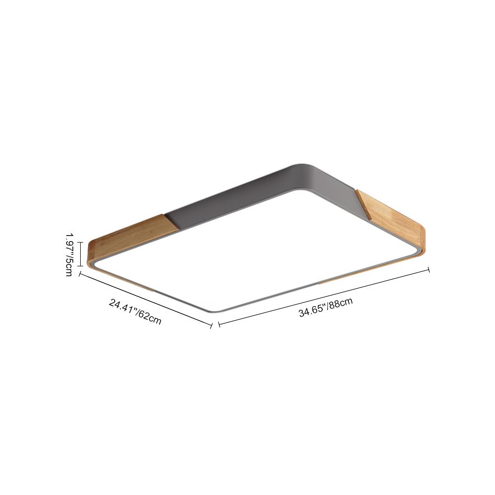 LightFrame | LED-Deckenleuchte – Rechteckig, dimmbar