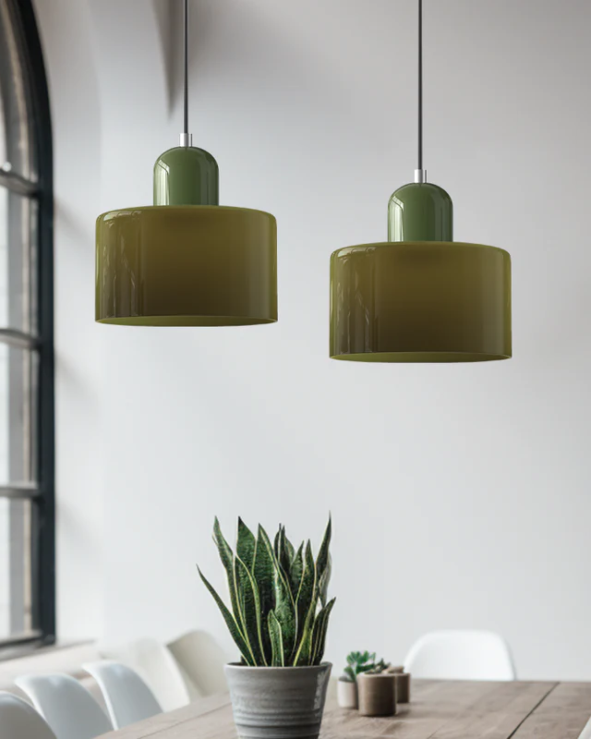FormaLicht | Deckenleuchte – Minimalistische Glaslampe, Modernes Japandi Design