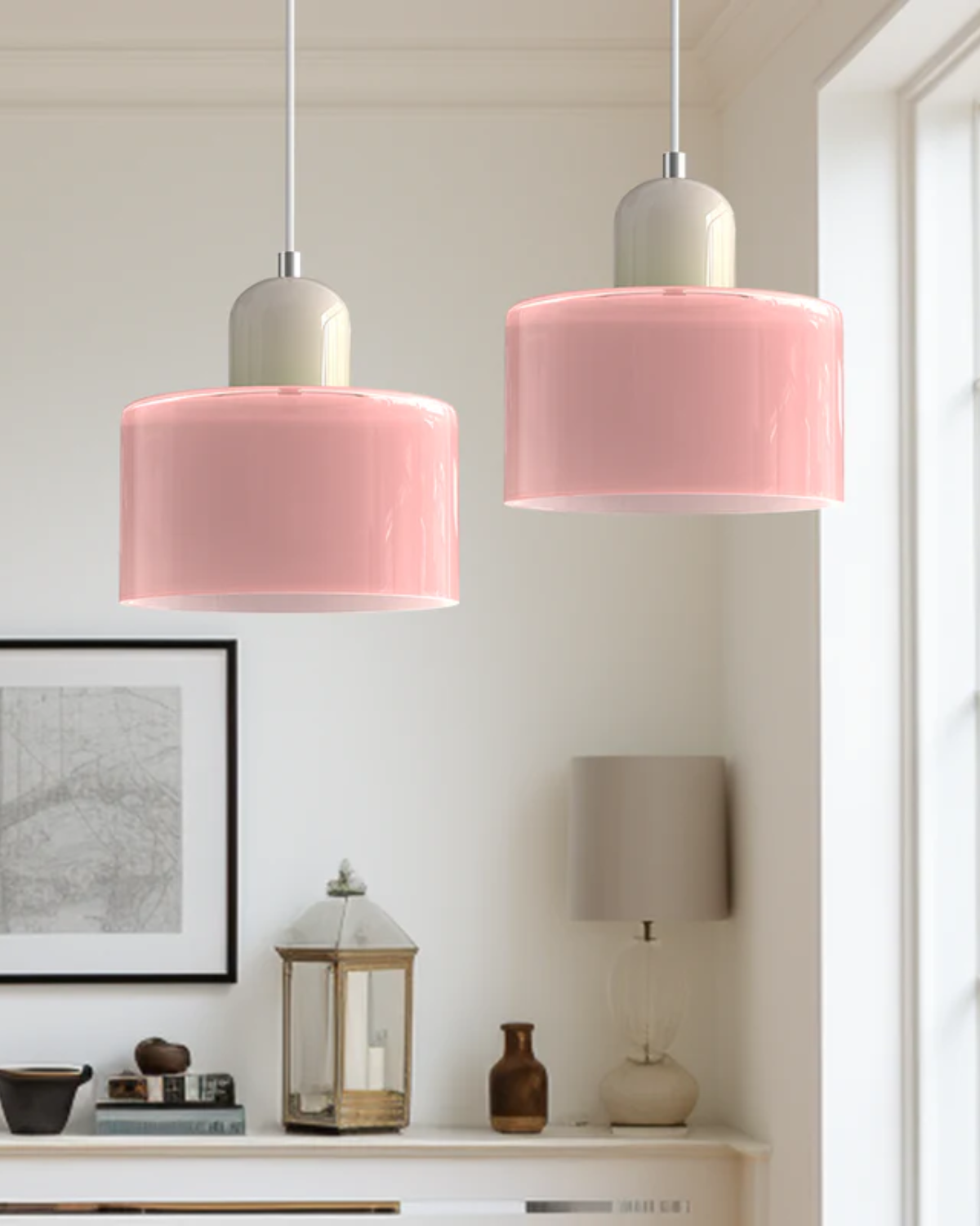 FormaLicht | Deckenleuchte – Minimalistische Glaslampe, Modernes Japandi Design