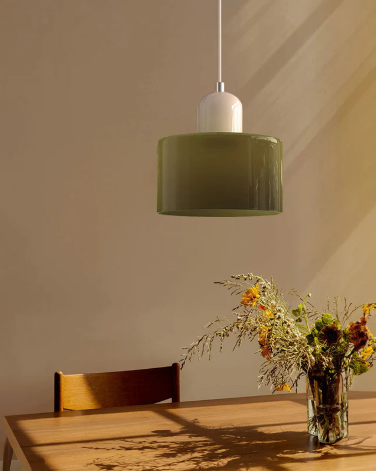FormaLicht | Deckenleuchte – Minimalistische Glaslampe, Modernes Japandi Design