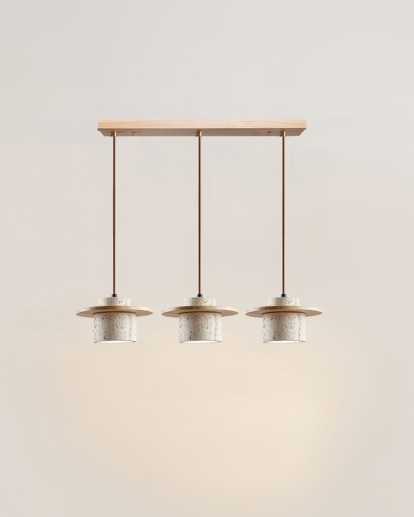 LumaStone | Die minimalistische Pendelleuchte aus Naturstein und Holz