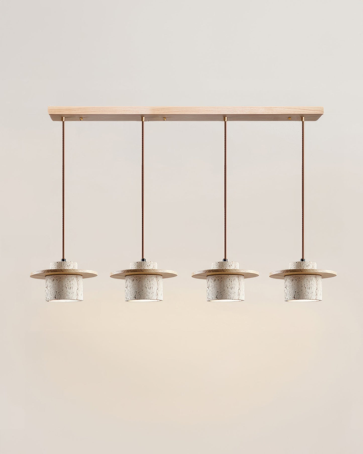 LumaStone | Die minimalistische Pendelleuchte aus Naturstein und Holz