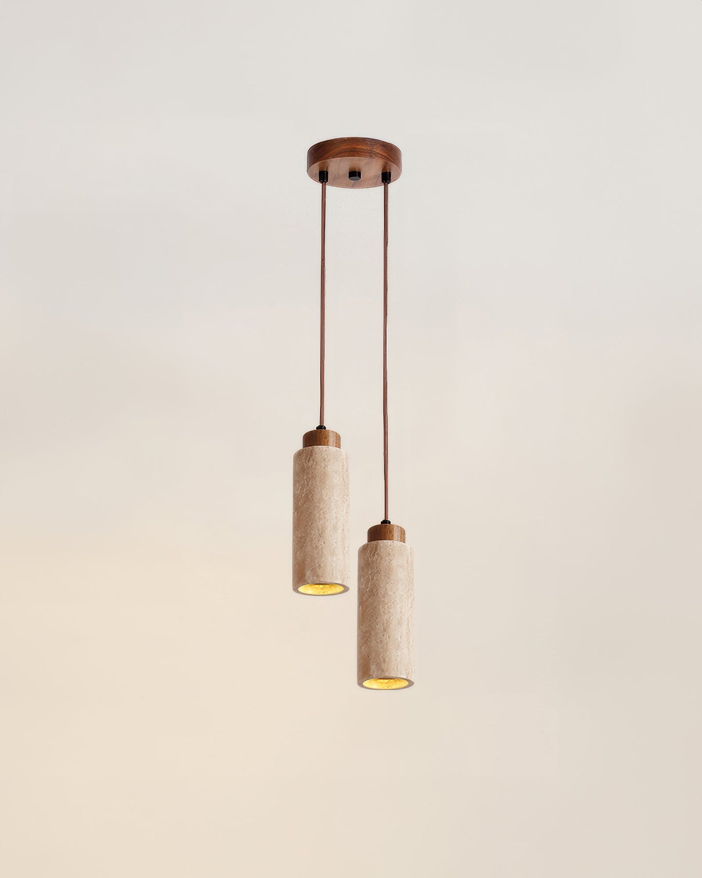 Beruhigende Stein-Harmonie Wabi-Sabi Pendelleuchte