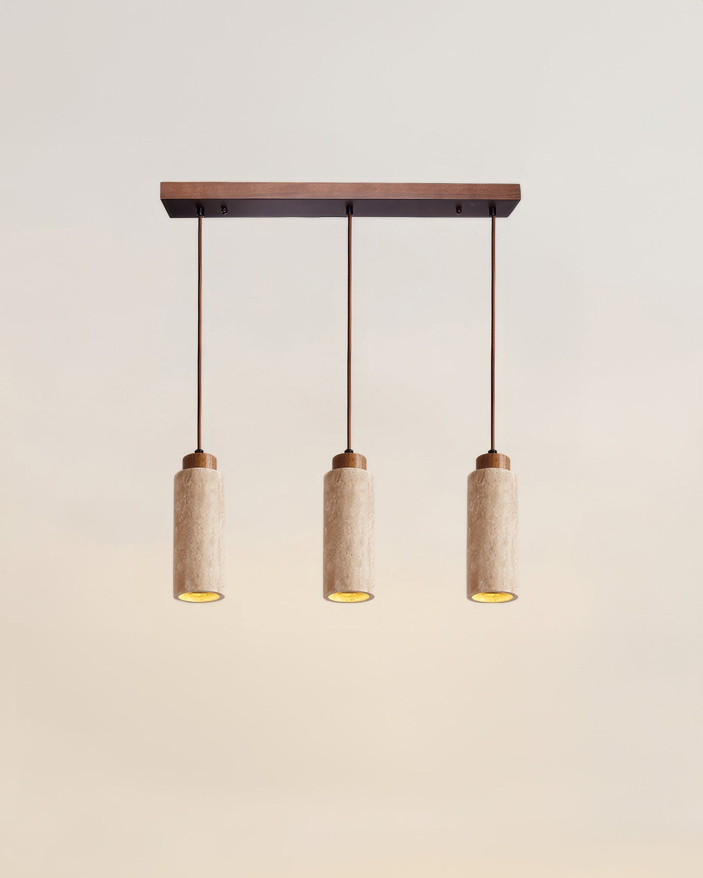 Beruhigende Stein-Harmonie Wabi-Sabi Pendelleuchte
