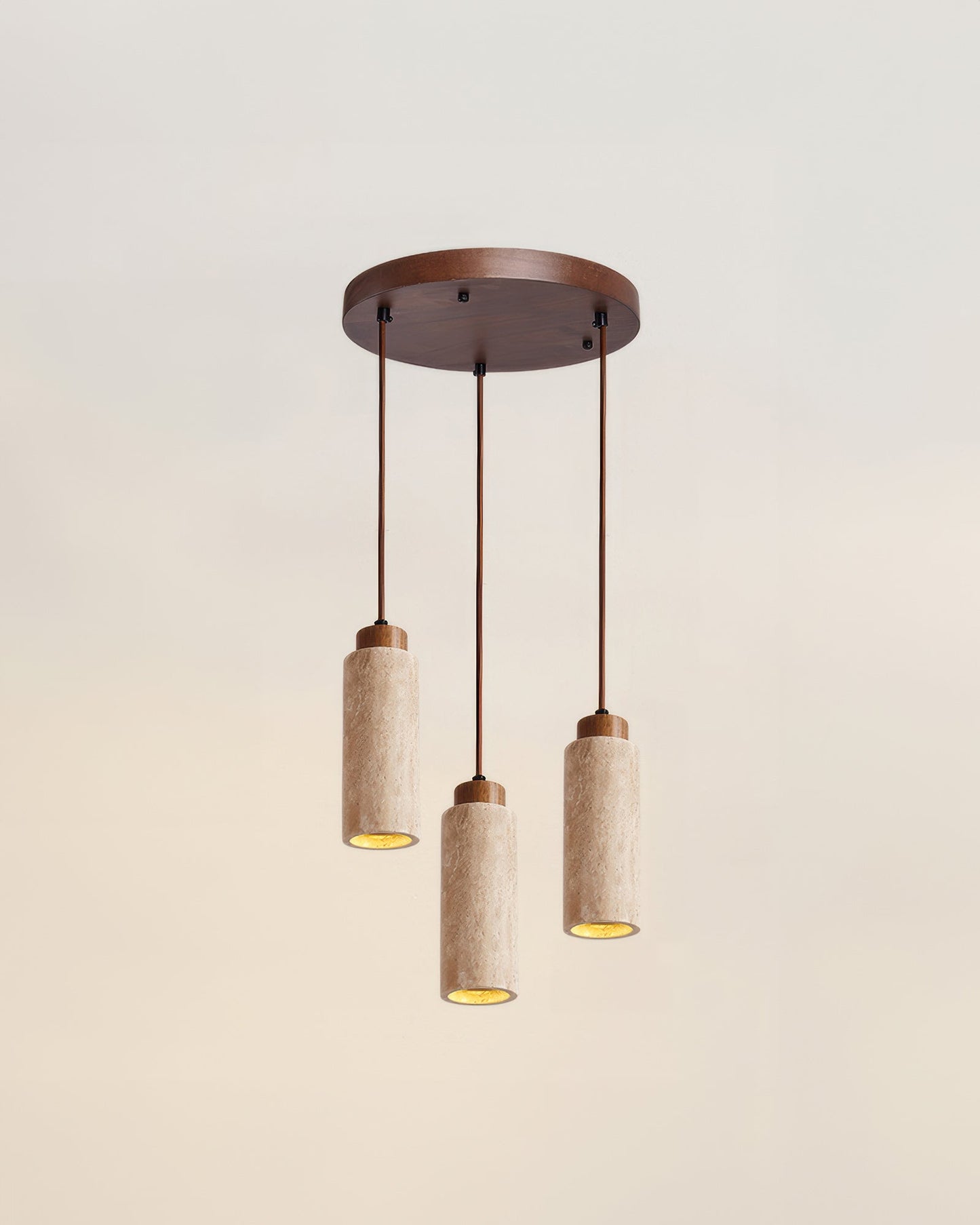 Beruhigende Stein-Harmonie Wabi-Sabi Pendelleuchte